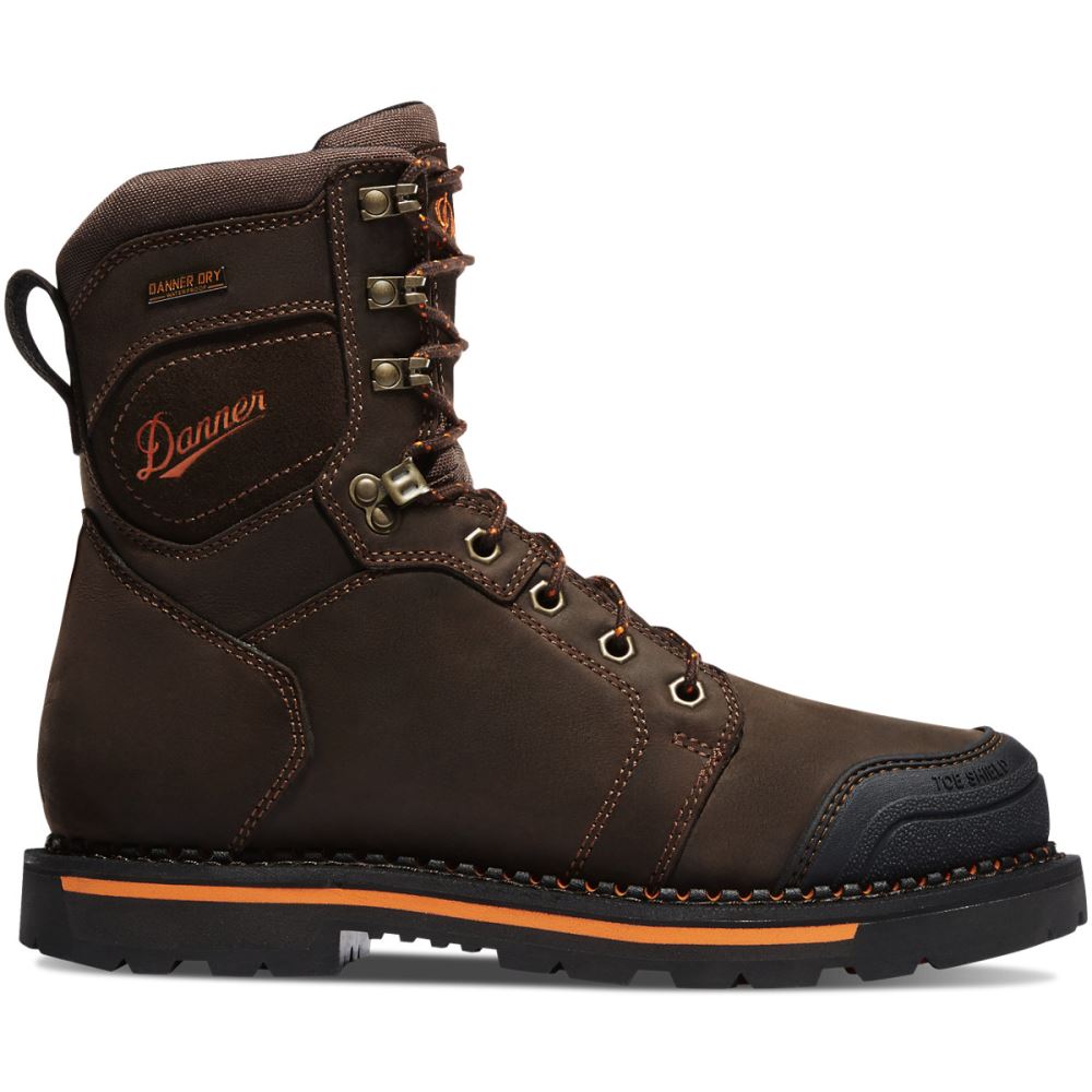 Danner Trakwelt - 8" Brown Composite Toe (NMT)