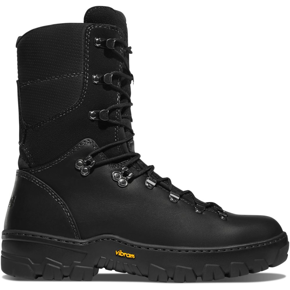Danner Wildland Tactical Firefighter - 8" Black Smooth-Out