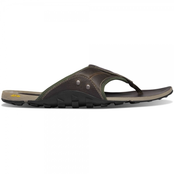 Danner Lost Coast Sandal - Gray/Kombu Green