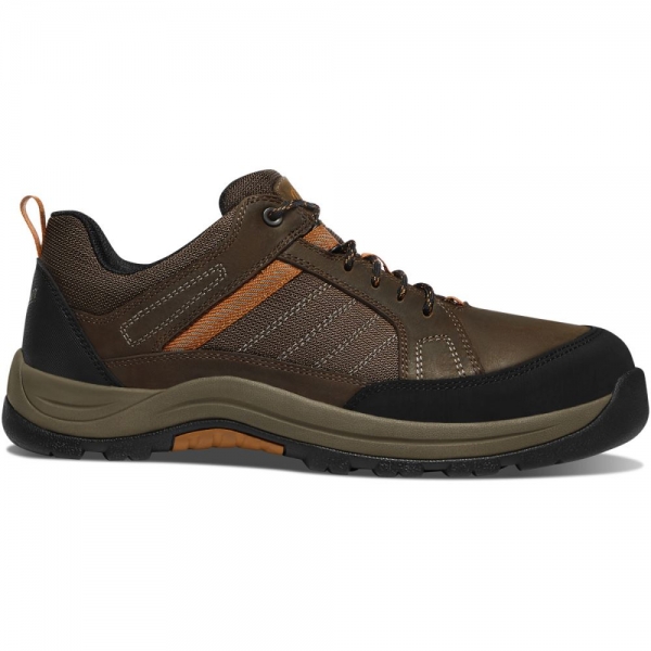 Danner Riverside - 3" Brown/Orange Hot Steel Toe