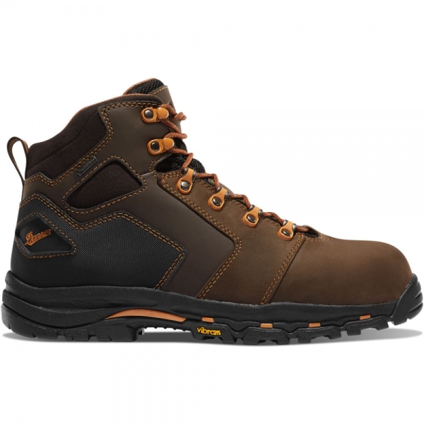 Danner Vicious - 4.5" Brown/Orange Composite Toe (NMT)