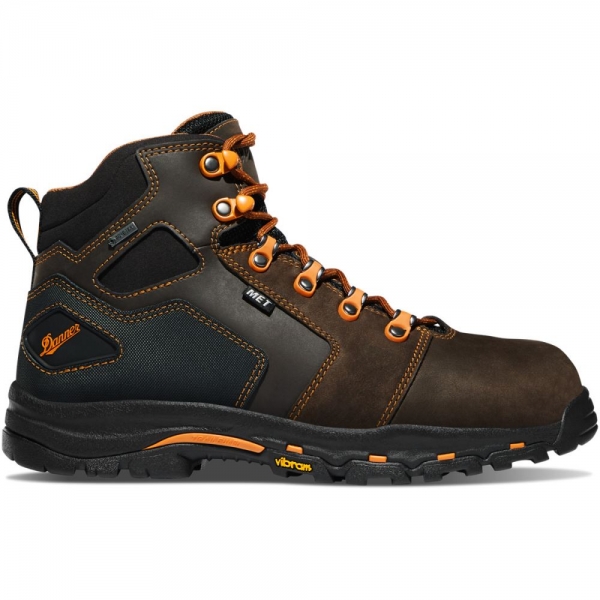 Danner Vicious - 4.5" Brown/Orange MET/NMT