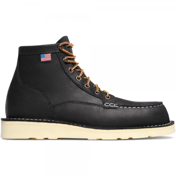 Danner Bull Run Moc Toe - 6" Black