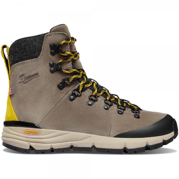 Danner Arctic 600 Side-Zip - 7" Driftwood/Yellow 200G