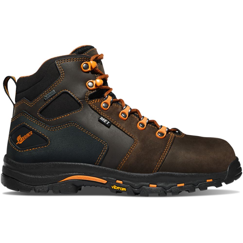 Danner Vicious - 4.5" Brown/Orange MET/NMT